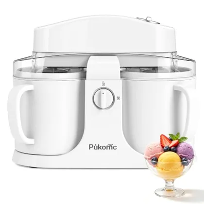 Ice Cream Maker, 0.9 quart, Pure white