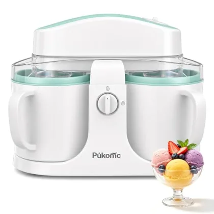 Ice Cream Maker, 0.9 quart, White