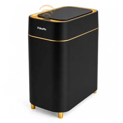 Sensor Wastebasket, 2.3 gallon, Black