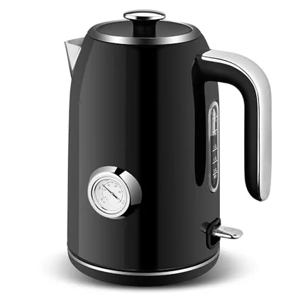 Electric Kettle, 1.7 L, Black